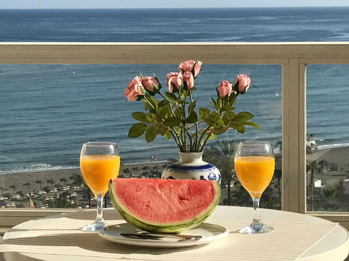 Cozy Apartment With First Line Seaview In Perfect Location, Near The Marina Benalmadena Ngoại thất bức ảnh